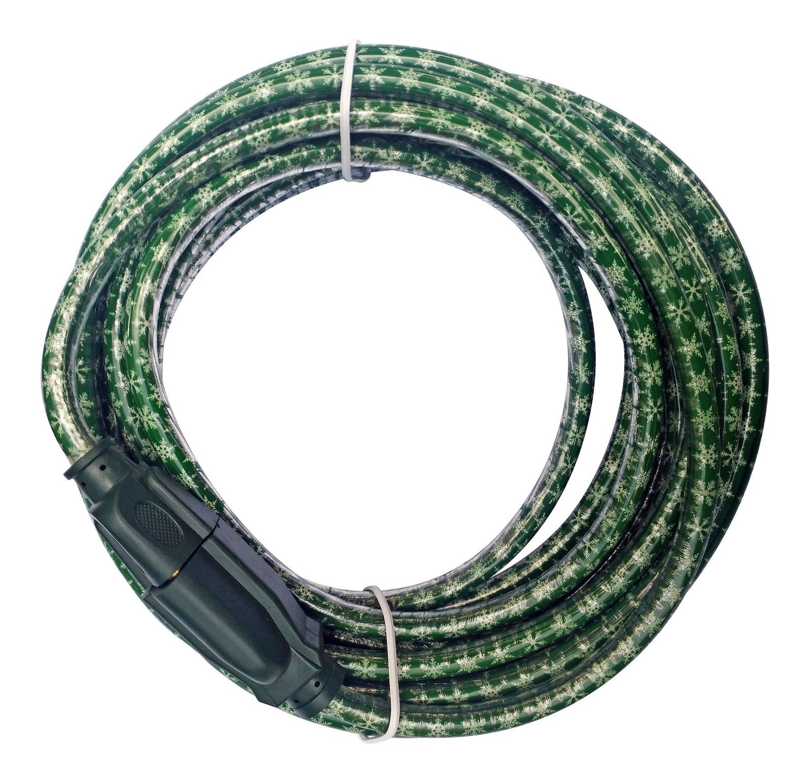 1-Outlet Green Extension Cord with Snowflake, 7.5-m B7Q2 - product image 1