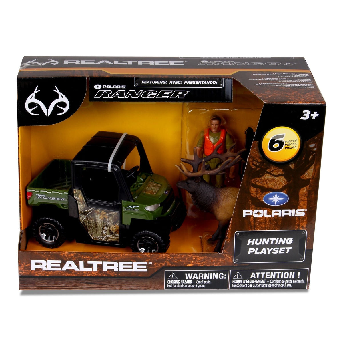 Polaris Ranger Playset with Accessories, 4-in, 6-pc L4A0 - product image 2