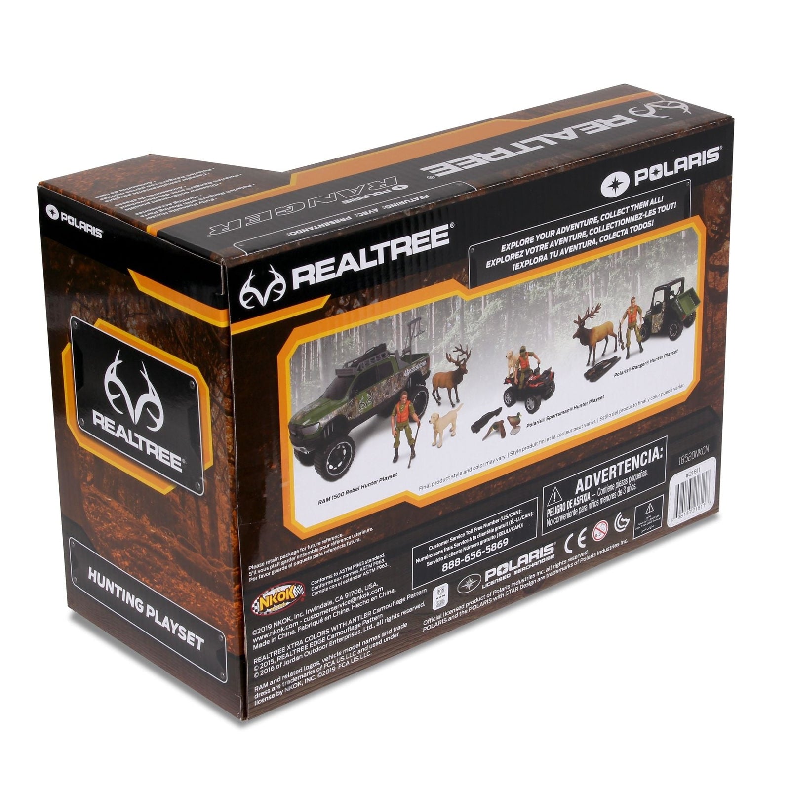 Polaris Ranger Playset with Accessories, 4-in, 6-pc L4A0 - product image 4