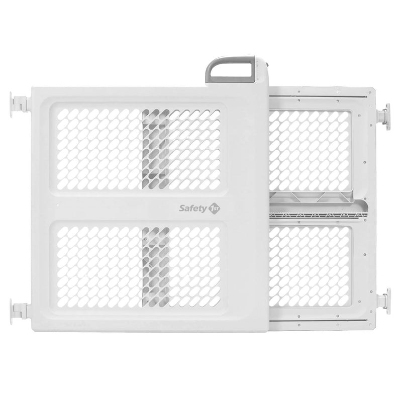 Lift, Lock & Swing Dual Mode Safety Gate, White O8P2