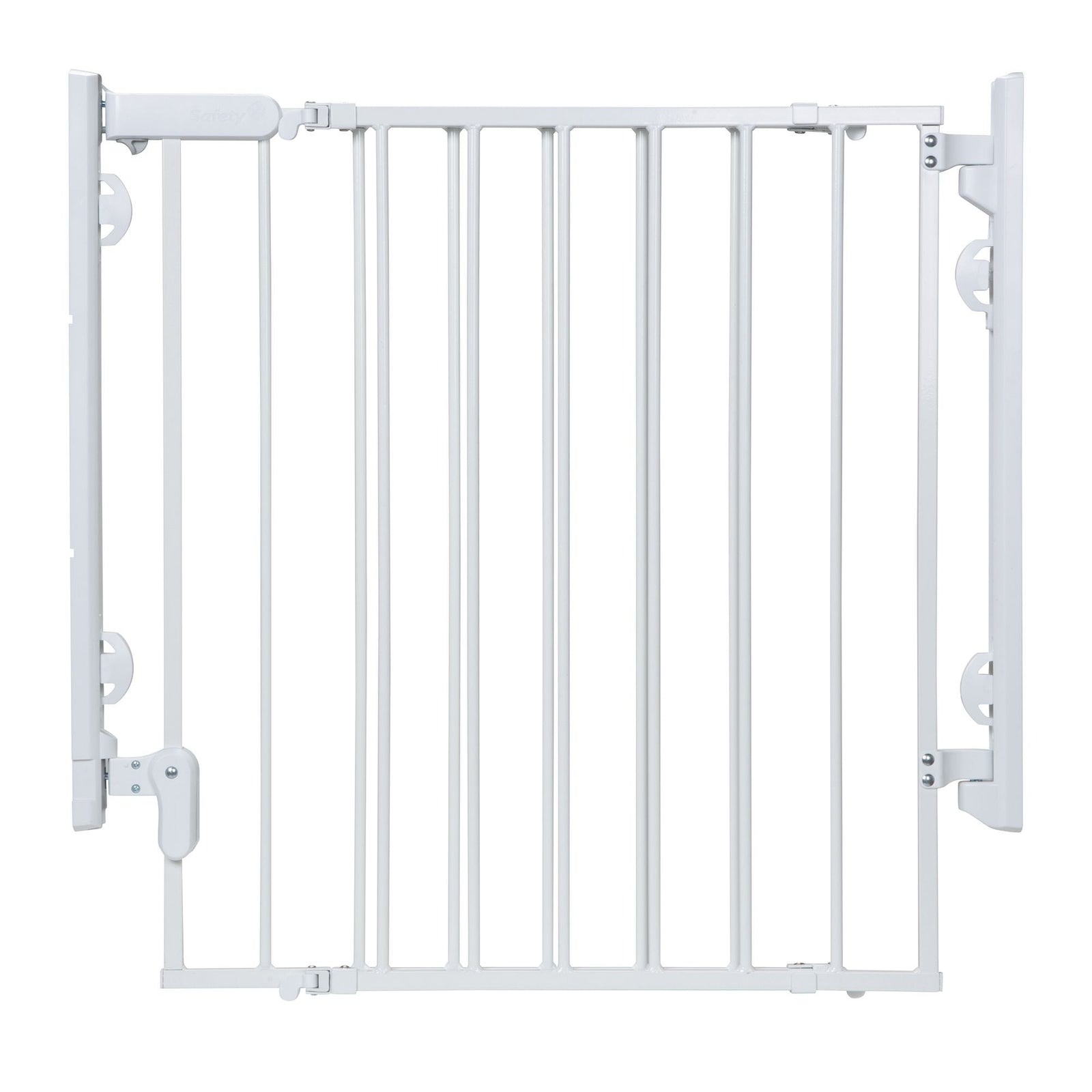 Ready To Install Top of the Stairs Baby Safety Gate, White M0A0 - product image 1