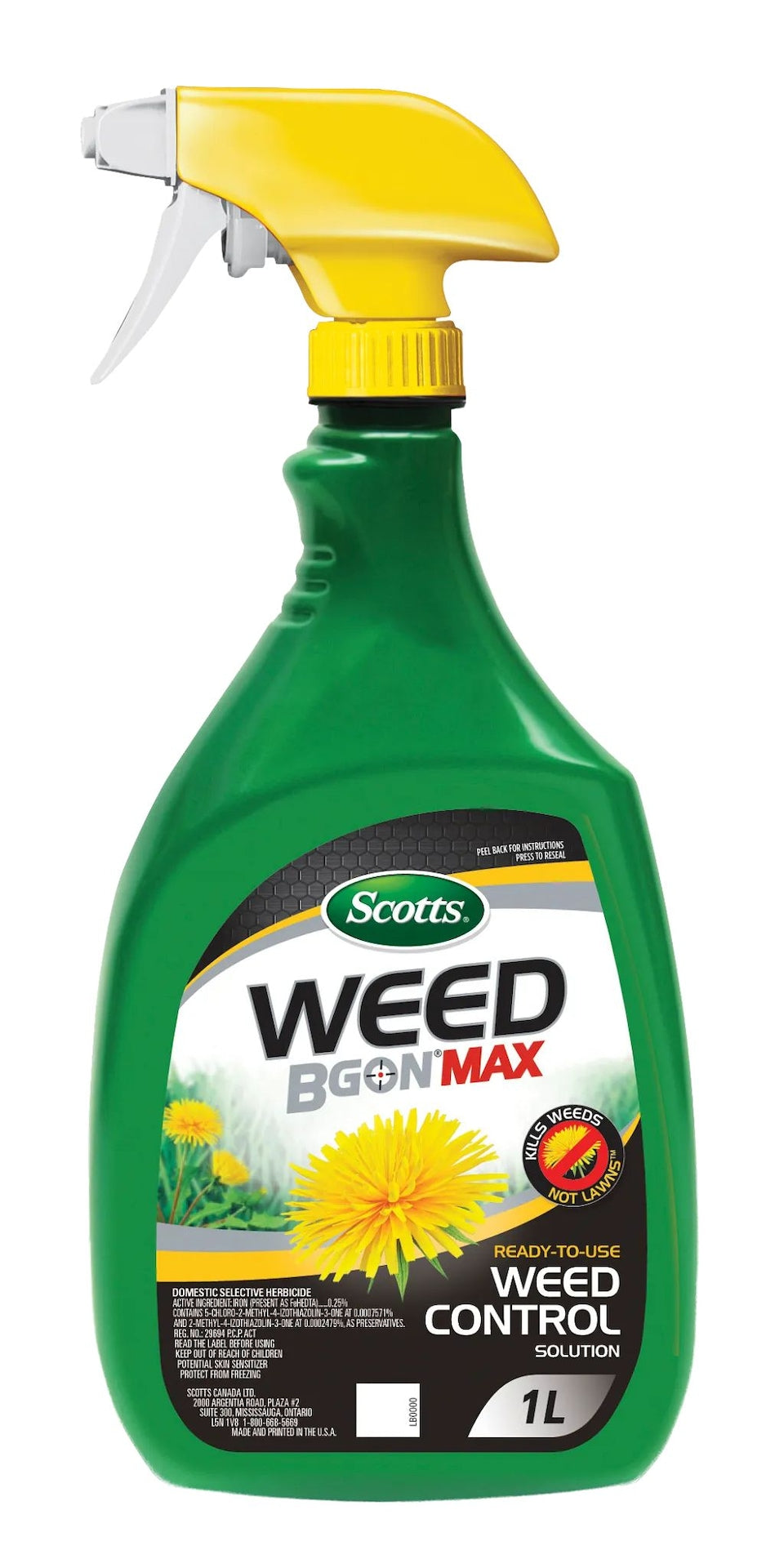 Weed B Gon MAX Weed Control Concentrate for Lawns, 1-L A8Y1 - product image 1