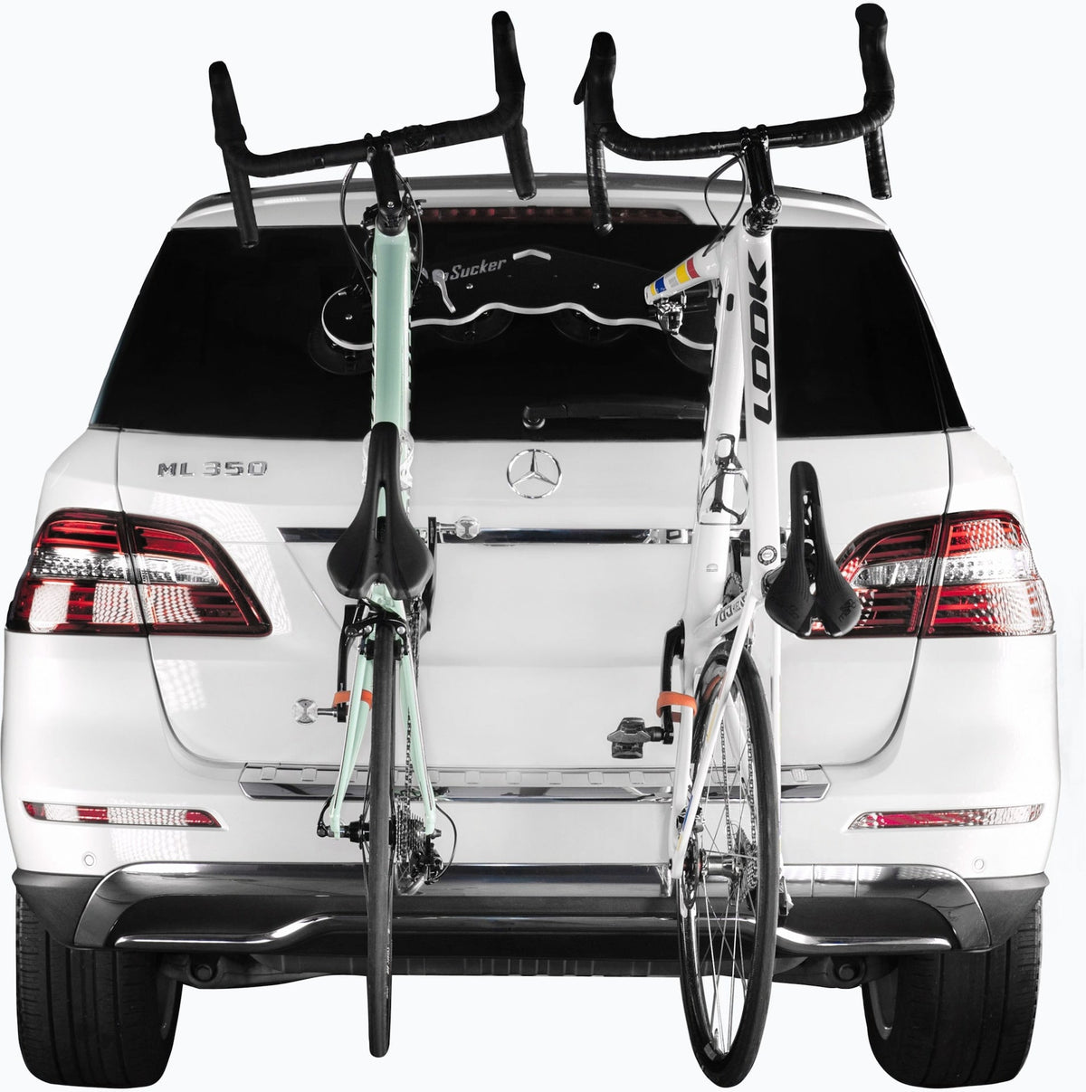 Mini Bomber 2-Bike Roof Top, Trunk & Hatchback Bike Rack, Black F3W5 - product image 2