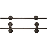 Monkey Bars Aluminum Roof Cross-Bar System, Powder Coated Black, 60-in R7G1 - product image 1