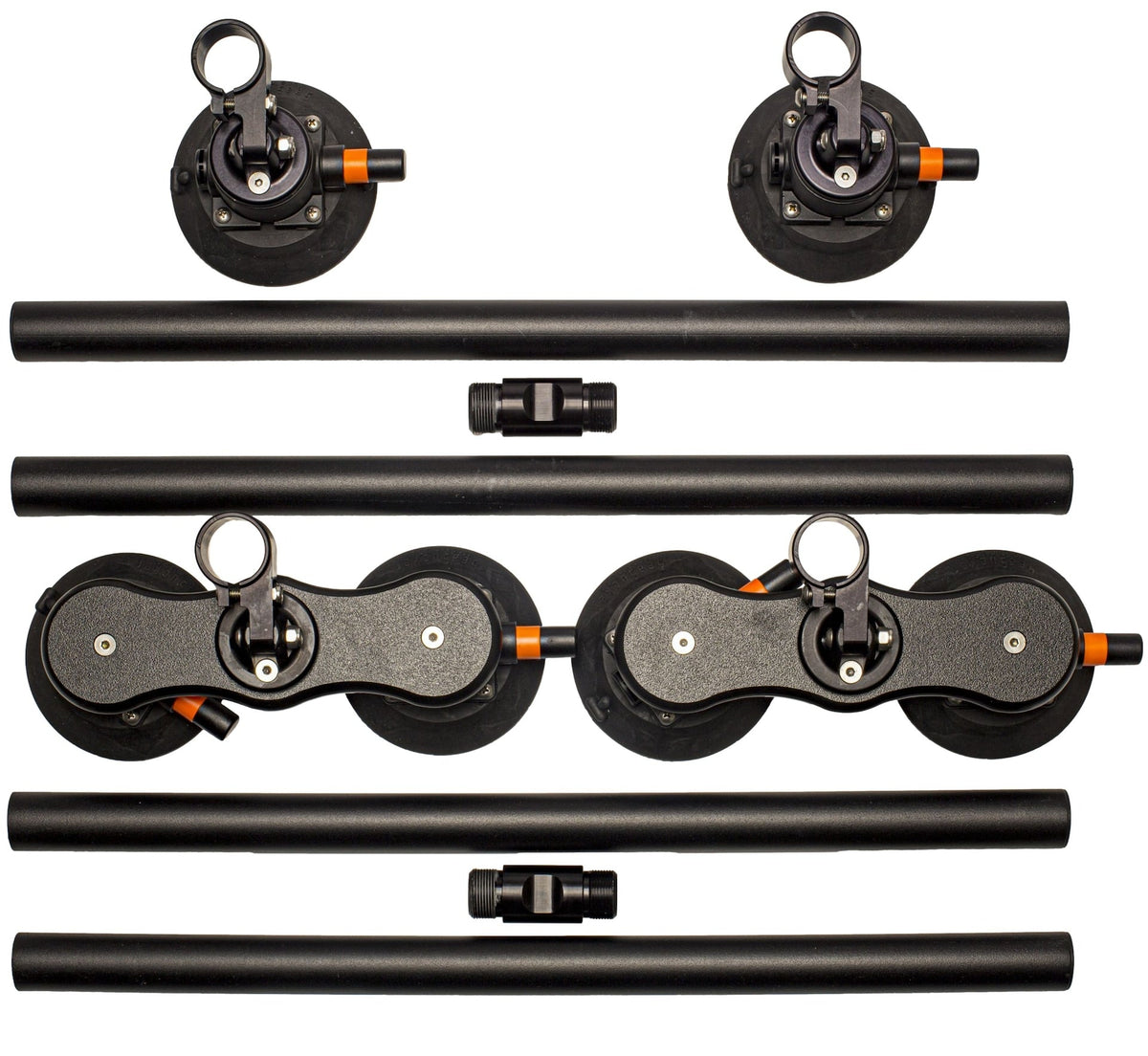Monkey Bars Aluminum Roof Cross-Bar System, Powder Coated Black, 60-in R7G1 - product image 2