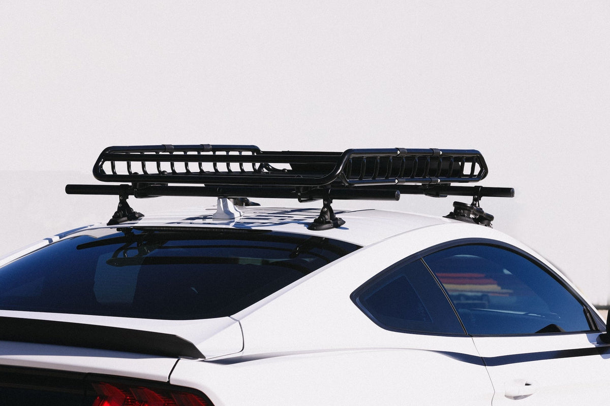 Monkey Bars Aluminum Roof Cross-Bar System, Powder Coated Black, 60-in R7G1 - product image 7