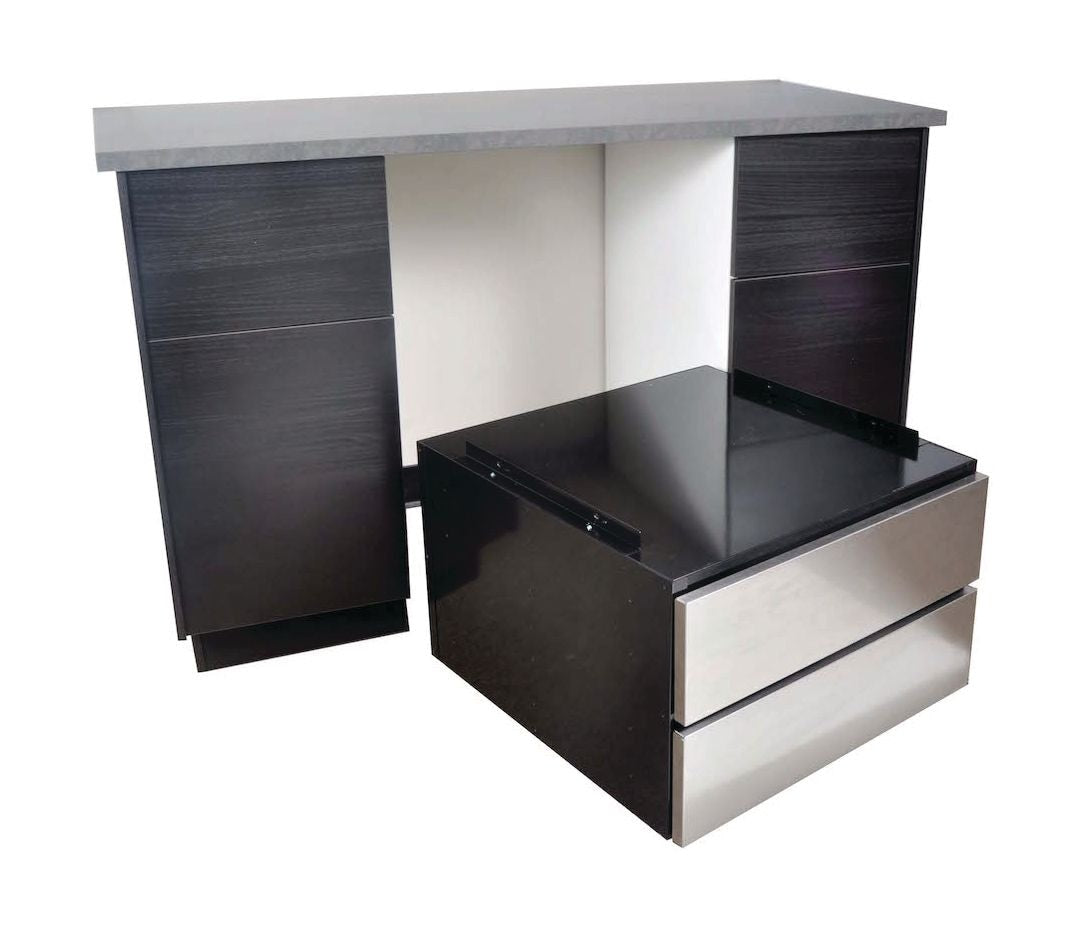Under-the-Counter Microwave Drawer Pedestal, 24-in F8Y4 - product image 5