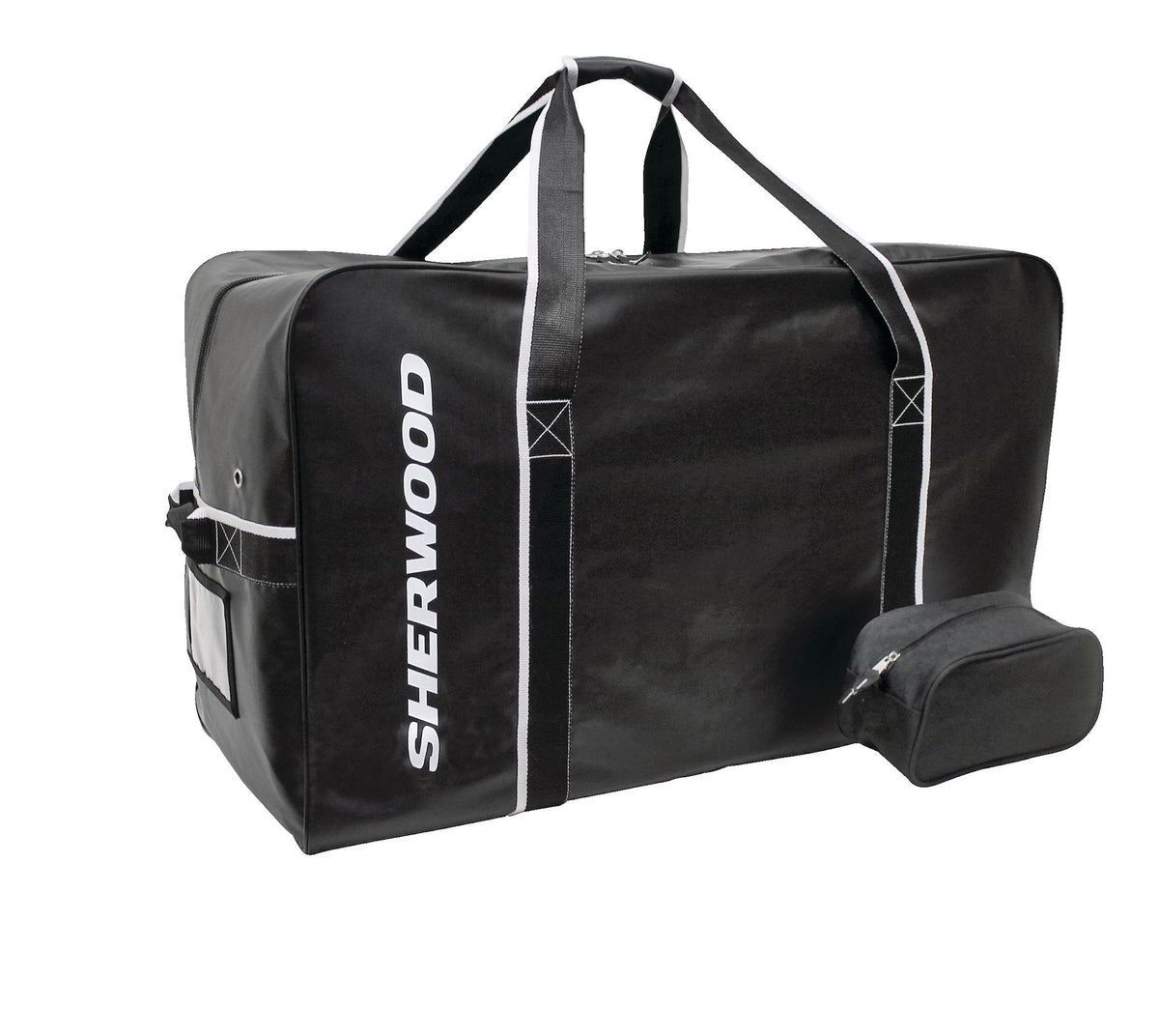 Team Tarp Hockey Bag with Accessories/Toiletry Bag, Carry, Junior, Black, 30-in I3B5 - product image 1