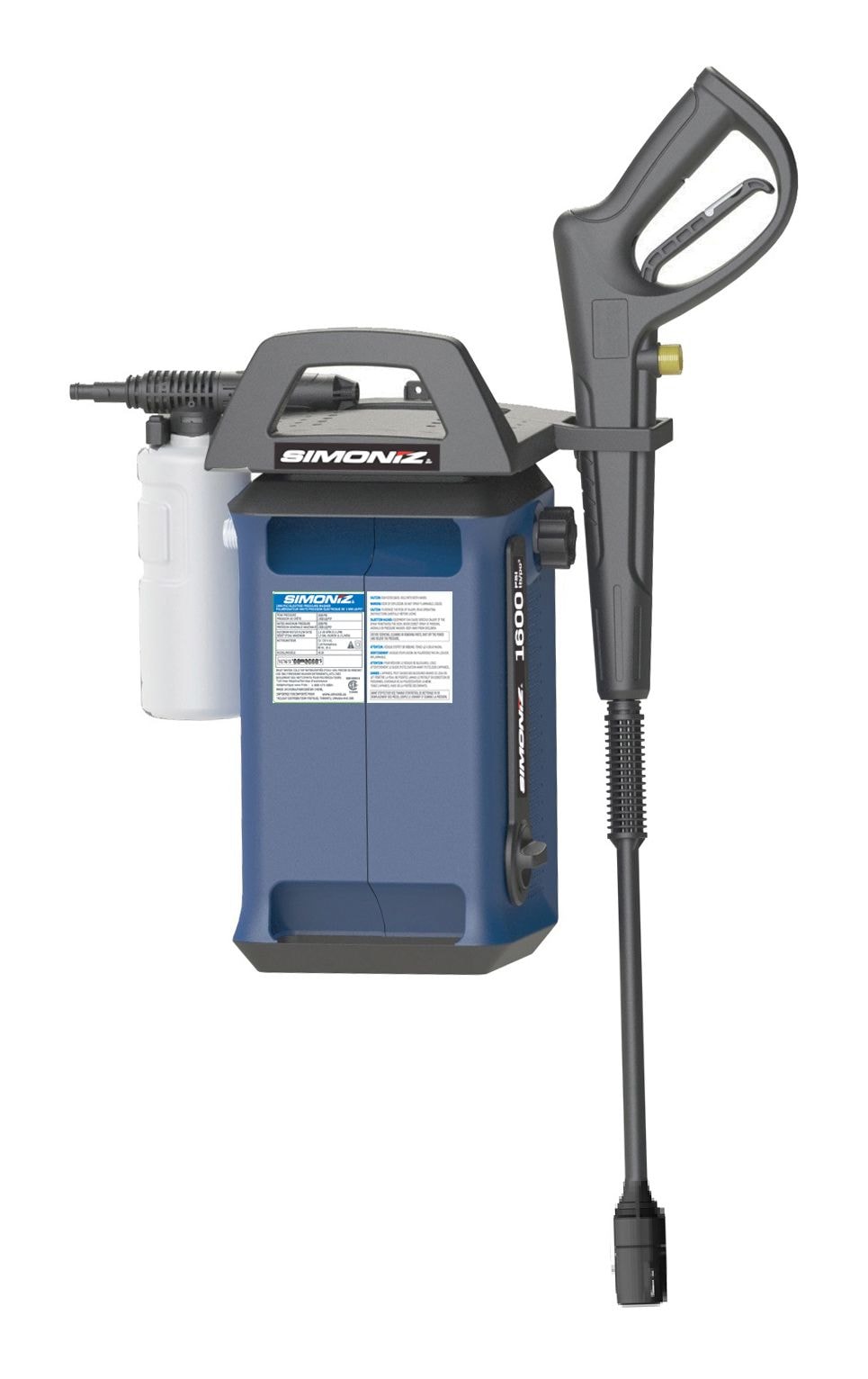 1650 PSI 1.8 GPM Corded Cold Water Electric Pressure Washer with Foam Blaster R3K6 - product image 2