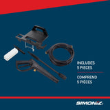 1650 PSI 1.8 GPM Corded Cold Water Electric Pressure Washer with Foam Blaster R3K6 - product image 6