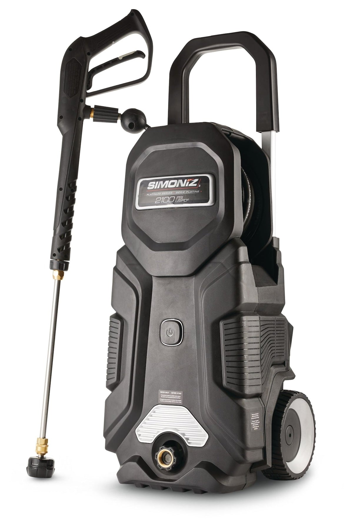 Platinum 2100 PSI 1.5 GPM Corded Cold Water Wheeled Brushed Electric Pressure Washer with Foam Blaster V6D4 - product image 3