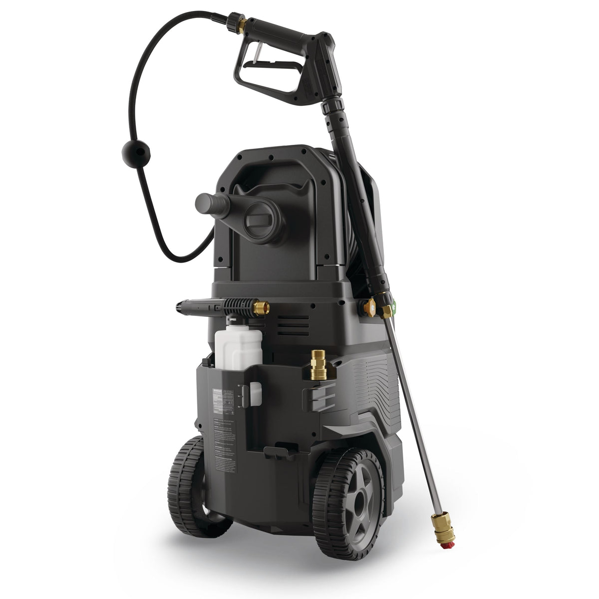 Platinum 2100 PSI 1.5 GPM Corded Cold Water Wheeled Brushed Electric Pressure Washer with Foam Blaster V6D4 - product image 6