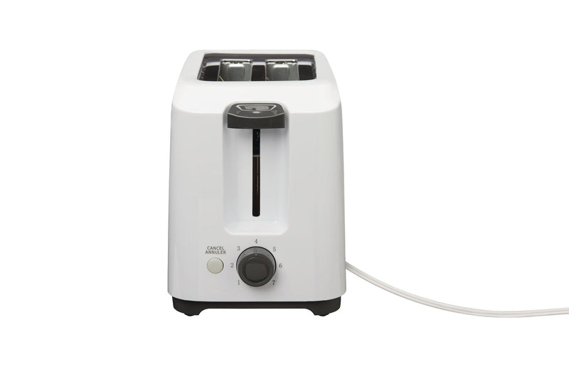 é 2-Slice Toaster, White, Removable Crumb Tray A2S5