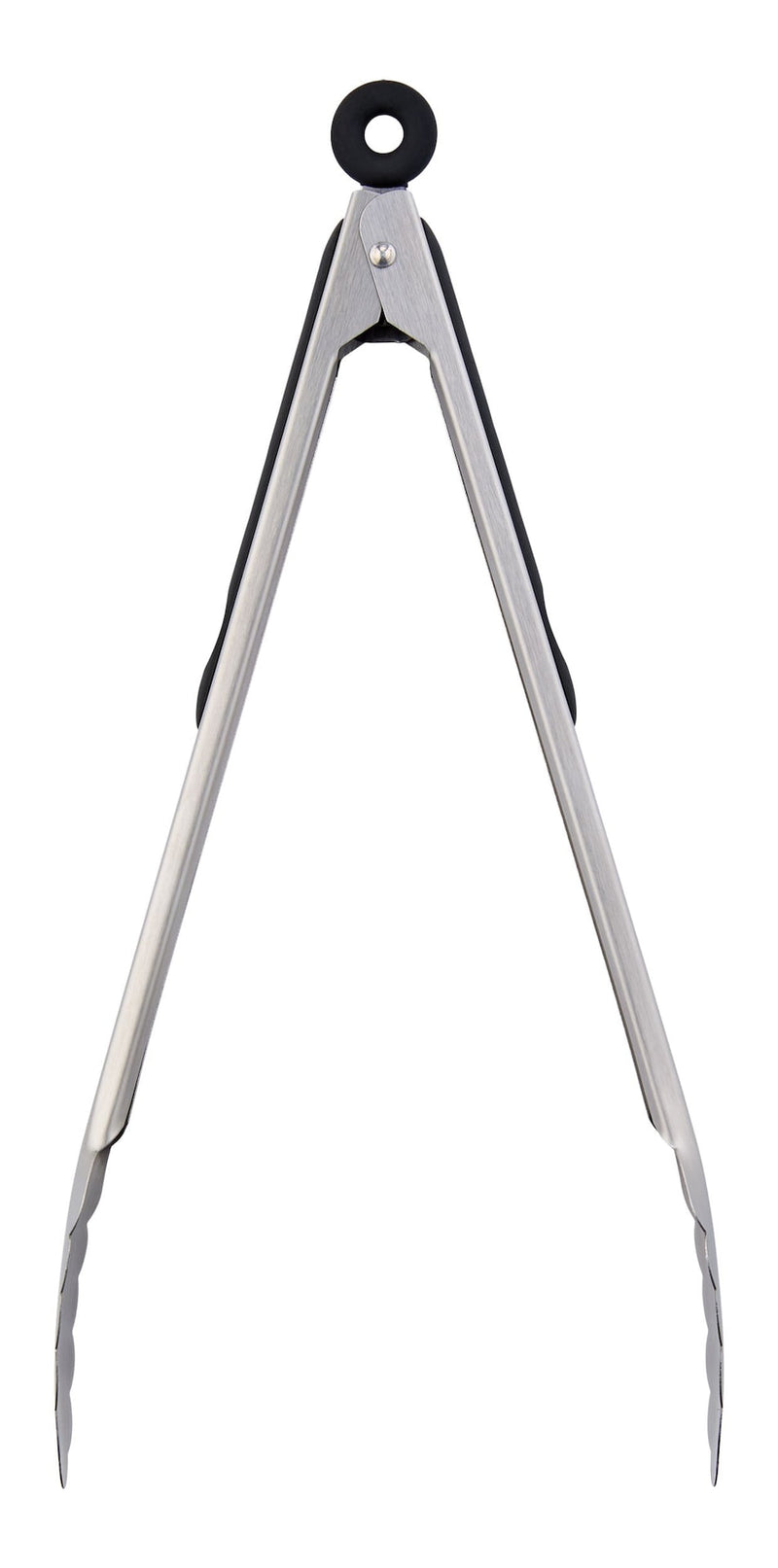 Stainless Steel Tongs with Locking Mechanism, 12-in Y4S4
