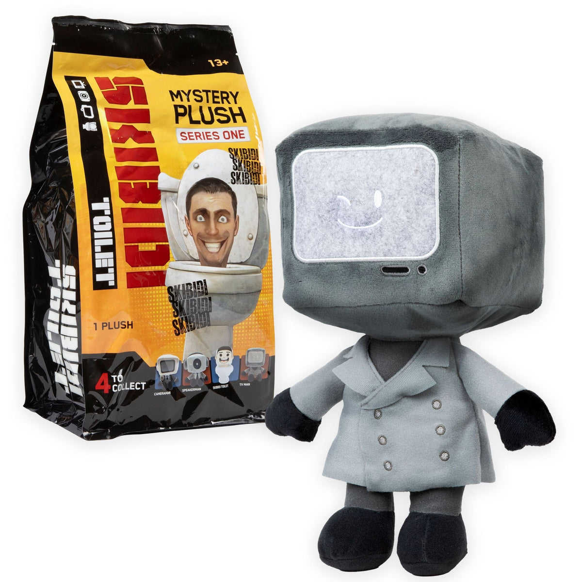 Toilet Mystery Series 1 11-in Soft Plush Toy for Ages 13+, Assorted Characters B5Z6 - product image 1