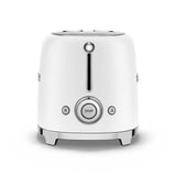 50's Retro Style Wide Slot Pop Up Electric Toaster with 6 Settings, 2-Slice, Matte White X0B2 - product image 2