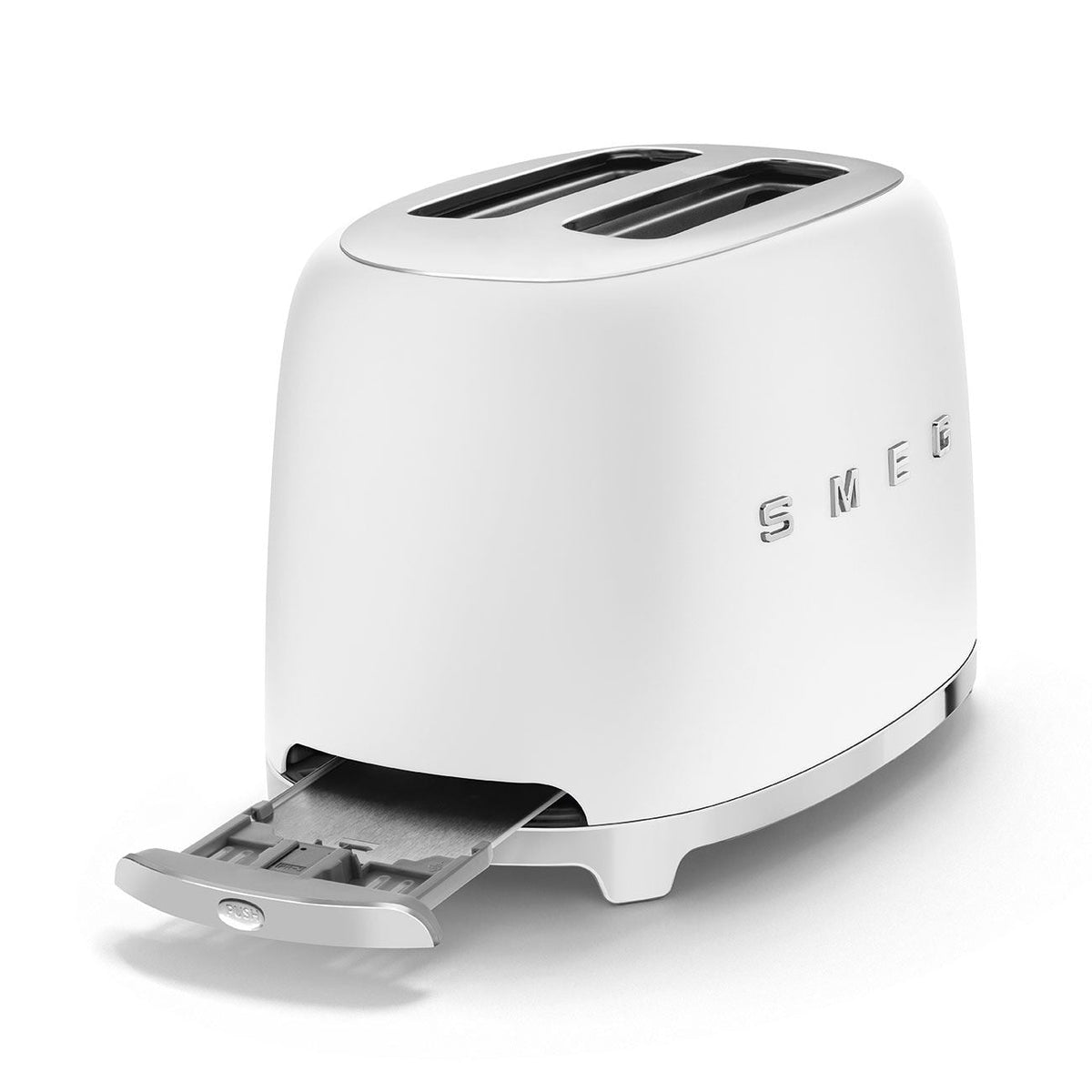 50's Retro Style Wide Slot Pop Up Electric Toaster with 6 Settings, 2-Slice, Matte White X0B2 - product image 8