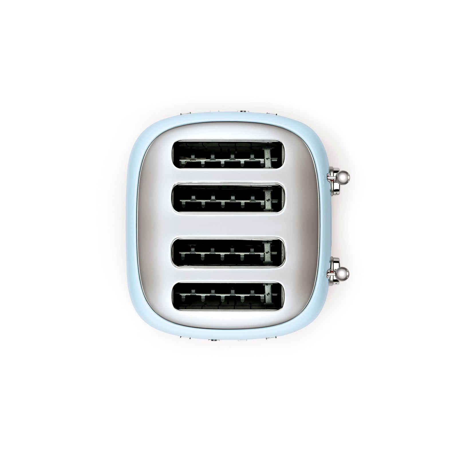 50s Retro Style Wide Slot Pop-up Toaster, 4-Slice, Pastel Blue Z0U3 - product image 5