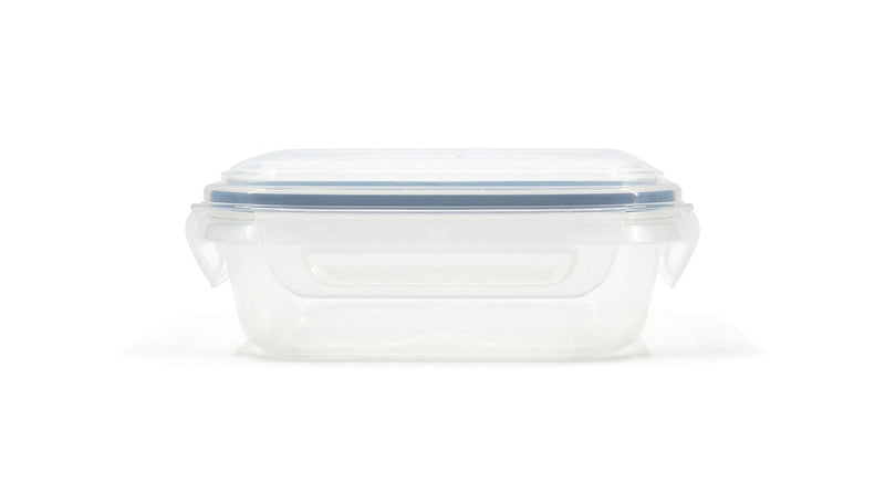 Clear Rectangular Clear Food Storage Container, Nestable, 700-mL P8R8