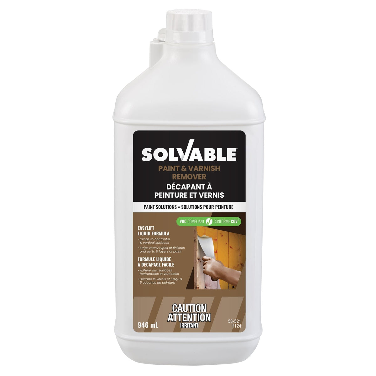Professional Restoration Grade Multi-Surface Paint & Varnish Remover, Assorted Sizes Z7U5 - product image 1
