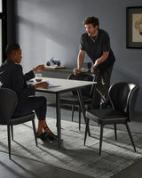 Home Mid-Century Modern Black Dining Chairs Set, 2-pk O6C7 - product image 8