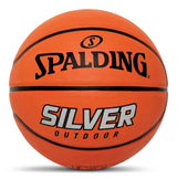 Silver Outdoor Rubber Basketball, Official Size 7 (29.5-in), Orange D8H5 - product image 2