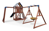 Grand Mesa Outdoor Wooden Play Centre, with Swings, Slide, Sandbox and More, Ages 5+ Z7V6 - product image 1