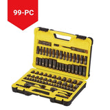 Professional Grade Black Chrome Socket Set, 99-pc, SAE/Metric R9A8 - product image 5