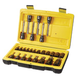 Professional Grade Black Chrome Torx Bit Socket Set, 26-pc, SAE/Metric G0K9 - product image 1