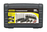 Professional Grade Black Chrome Torx Bit Socket Set, 26-pc, SAE/Metric G0K9 - product image 4
