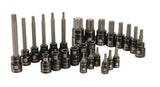 Professional Grade Black Chrome Torx Bit Socket Set, 26-pc, SAE/Metric G0K9 - product image 6
