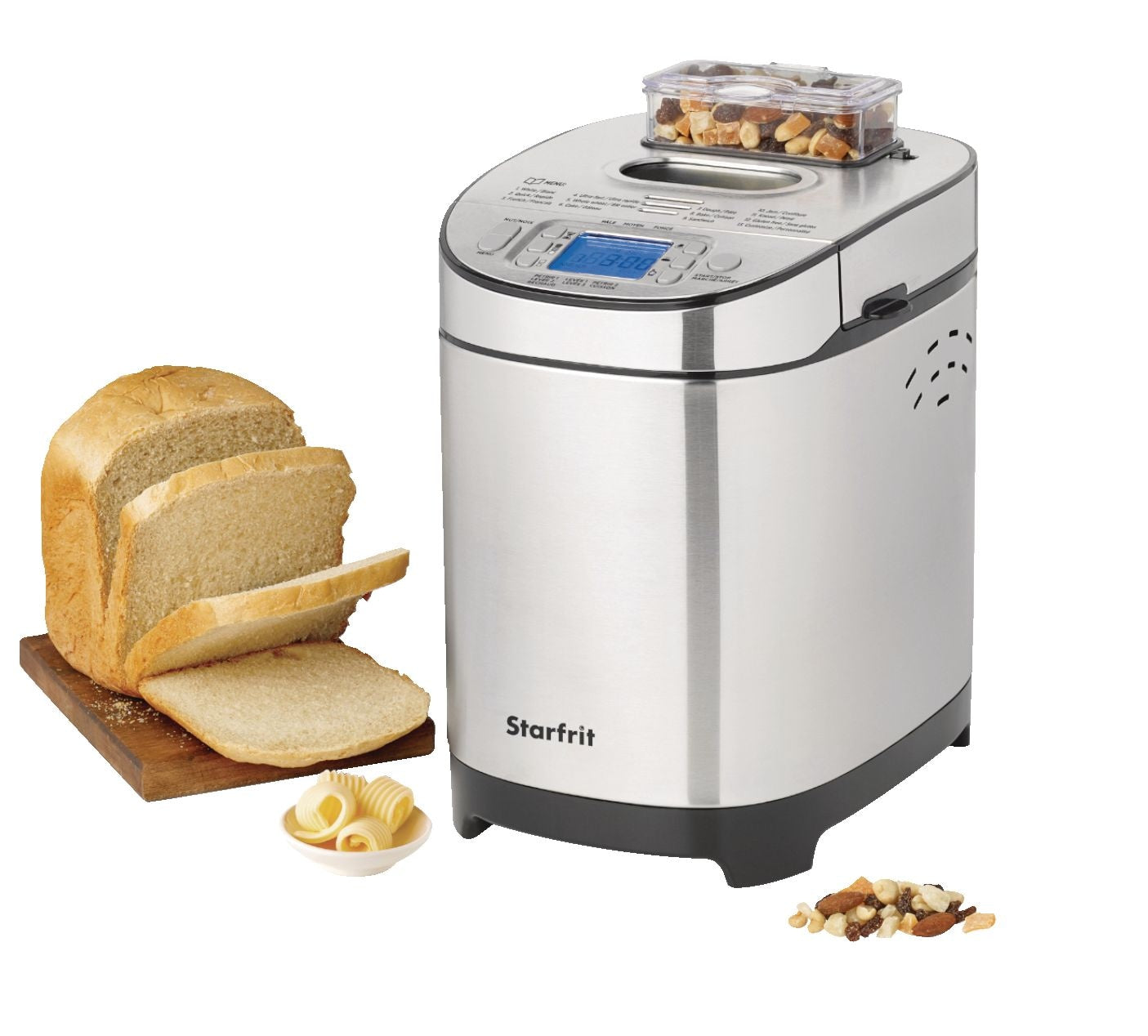 Digital Display Breadmaker, Stainless Steel, 2-lb Y3H0 - product image 7