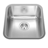 Steel Queen Single Stainless Steel Sink, 15.75x17.75-in V6K6 - product image 1