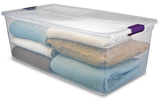 ClearView Storage Box with Latched Lid, 104-L C5G9 - product image 3