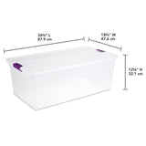 ClearView Storage Box with Latched Lid, 104-L C5G9 - product image 5