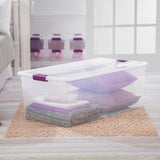 ClearView Storage Box with Latched Lid, 104-L C5G9 - product image 6
