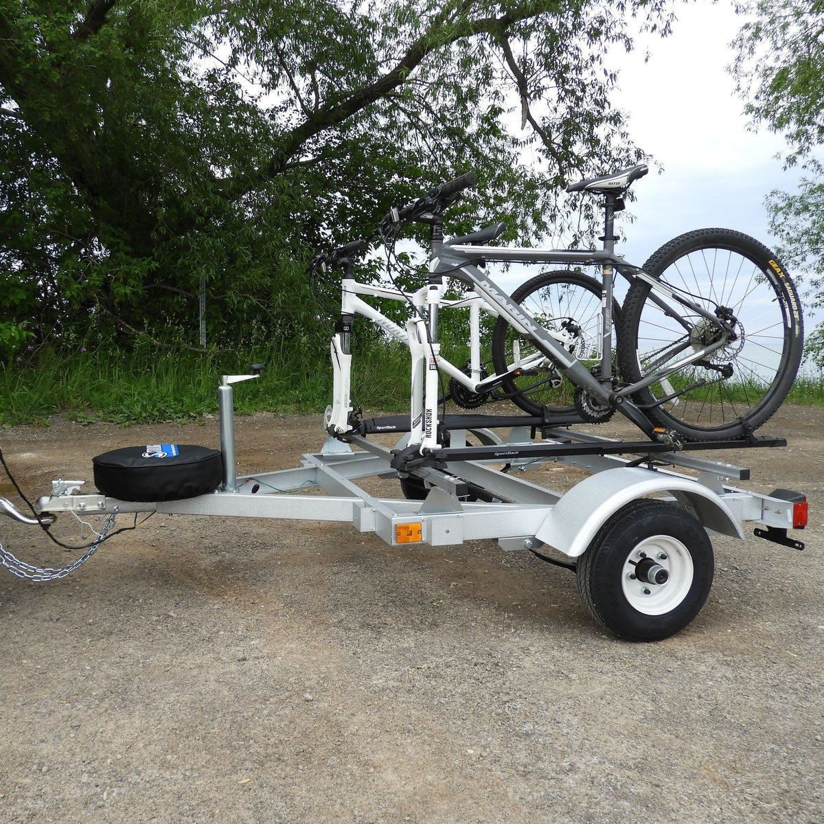 Adjustable Galvanized Steel Cargo Rack for Trailers Y6N7 - product image 3