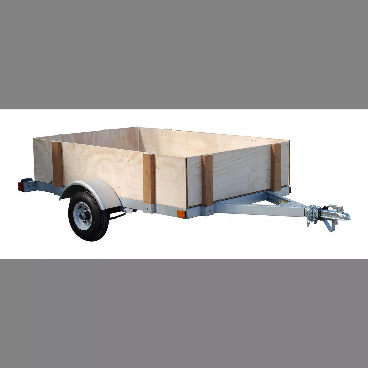 Galvanized Kit Trailer, 4-ft x 8-ft M9V7 - product image 5