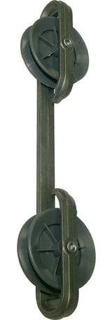 Zinc Clothesline Spacer with Wheels, 10-in V2N8 - product image 1