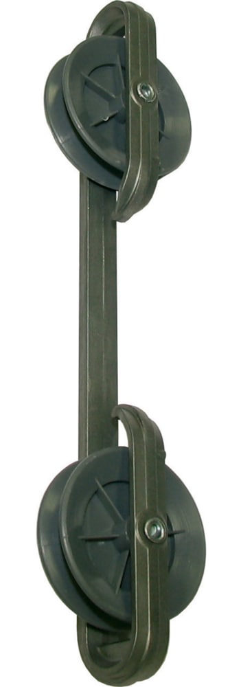 Zinc Clothesline Spacer with Wheels, 10-in V2N8 - product image 1