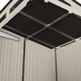 Modernist 7x7-ft Vanilla/Dove Grey Storage Shed I2H2 - product image 7