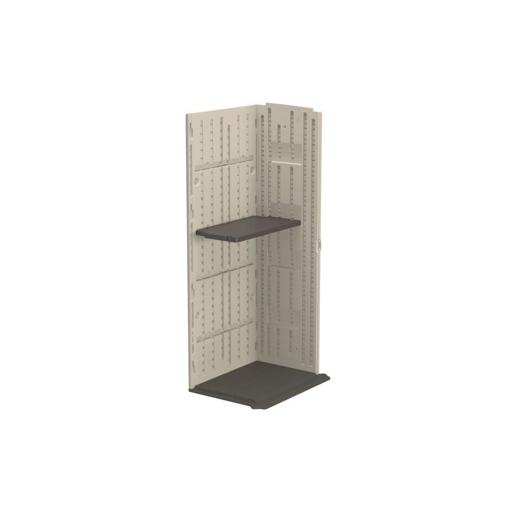 Vertical Resin Shed Shelf Kit, 30-lb Capacity M3O3 - product image 1