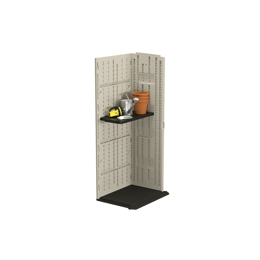 Vertical Resin Shed Shelf Kit, 30-lb Capacity Y9R0 - product image 8