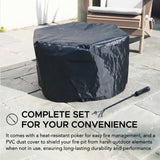 Hexagonal Low Smoke Stainless Steel Fire Pit, 26-in J8Y0 - product image 7