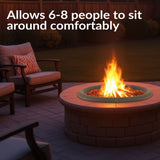 Decor Replacement Fire Pit Bowl, Black, 32-in H4E5 - product image 5