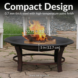Decor Replacement Fire Pit Bowl, Black, 32-in H9H1 - product image 7