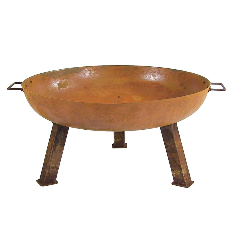 Decor Rustic Cast Iron Fire Bowl, 30-in C9E7