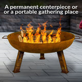 Decor Rustic Cast Iron Fire Bowl, 30-in C9E7 - product image 5