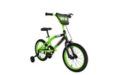 Misfit Kids' Bike with Training Wheels, 16-in, Green S6P9 - product image 1