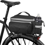 Rack Top Bike Bag withAluminum Foil & Reflective Strip, 8L, Black D5C6 - product image 3